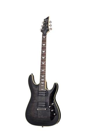 Schecter Omen Extreme 6 FR STBLK See-Thru Black 2006 6 String Electric